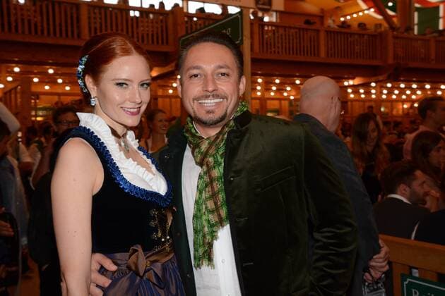 Barbara Meier Klemens Hallmann München 17.09.16 Oktoberfest Schützenzelt Tiffany Treff Tiffany