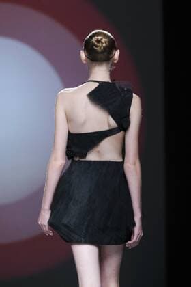 September 18, 2016 - Madrid, Madrid, Spain - A model walks on the runway at the Amaya Arzuaga Fashion Show at Madrid Fashion Week Spring Summer 2017 18 at Ifema, on September 18, 2016, in Madrid, Spain Madrid Spain  - ZUMAn230
