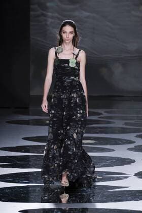 September 18, 2016 - Madrid, Madrid, Spain - A model walks on the runway at the Ailanto Fashion Show at Madrid Fashion Week Spring Summer 2017 18 at Ifema, on September 18, 2016, in Madrid, Spain Madrid Spain  - ZUMAn230