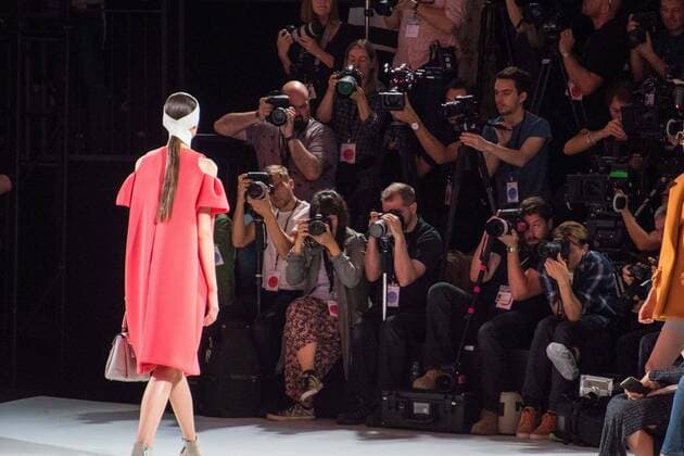 UK: Anya Hindmarsh The Anya Hindmarsh Spring Summer 2017 collection runway show during London Fashion Week in United Kingdom.  HughxPeterswald
