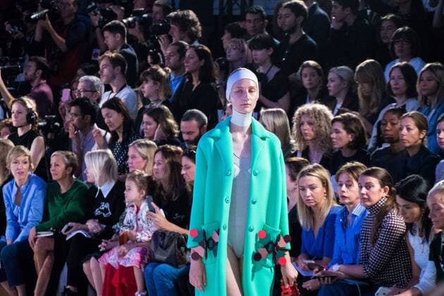 UK: Anya Hindmarsh The Anya Hindmarsh Spring Summer 2017 collection runway show during London Fashion Week in United Kingdom.  HughxPeterswald