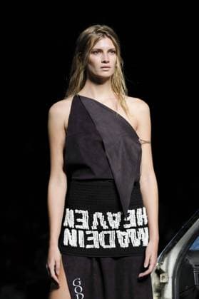 September 18, 2016 - Madrid, Madrid, Spain - A model walks on the runway at the MaroÂ­a Ke Fisherman Fashion Show at Madrid Fashion Week Spring Summer 2017 18 at Ifema, on September 18, 2016, in Madrid, Spain Madrid Spain  - ZUMAn230