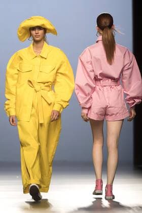 Models bei der Maria Escote Fashion Show auf der Mercedes-Benz Fashion Week Madrid Spring Summer 2017. Madrid, 18.09.2016 Maria Escote Models  Foto:xDyDxFotografosx xFuturexImage