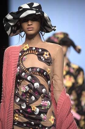 Model bei der Maria Escote Fashion Show auf der Mercedes-Benz Fashion Week Madrid Spring Summer 2017. Madrid, 18.09.2016 Maria Escote Model  Foto:xDyDxFotografosx xFuturexImage
