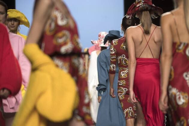 Models bei der Maria Escote Fashion Show auf der Mercedes-Benz Fashion Week Madrid Spring Summer 2017. Madrid, 18.09.2016 Maria Escote Models  Foto:xDyDxFotografosx xFuturexImage
