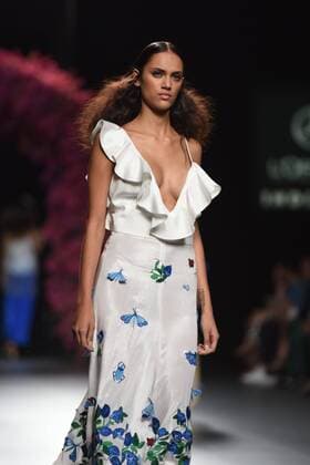 Desfile de Juana Martin en Mercedes Benz Fashion Week Madrid. 588 DiegoxPuerta Cordon Press Juana Martin s fashion show at Mercedes Benz Fashion Week Madrid. Cordon Press  DiegoxPuerta