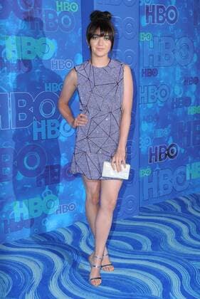 September 18, 2016 - Los Angeles, CA, United States - 18 September 2016 - Los Angeles, California - Maisie Williams. HBO Post Award Reception following the 68th Primetime Emmy Awards held at the Pacific Design Center. Photo Credit: Byron Purvis AdMedia Los Angeles United States - ZUMAa123
