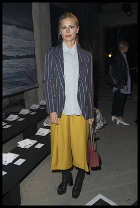 . 19 09 2016. London, United Kingdom. Laura Bailey at the Erdem show at London Fashion Week for Spring Summer 2017.  xStephenxLockx xi-Imagesx IIM-13469-0012