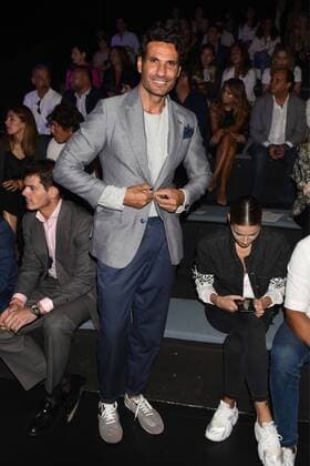 Madrid Fashion Week - Alvarno Oscar Higares en el front row del desfile de Alvarno en Mercedes Benz Fashion Week Madrid. 588 Diego Puerta Cordon Press Oscar Higares at the front row of Alvarno s fashion show at Mercedes Benz Fashion Week Madrid. Cordon Press  DiegoxPuerta