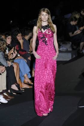 September 19, 2016 - Madrid, Madrid, Spain - A model walks on the runway at the Alvarno show during Mercedes-Benz Fashion Week Madrid Spring Summer 2017 at Ifema on September 19, 2016 in Madrid, Spain. Madrid Spain  - ZUMAn230