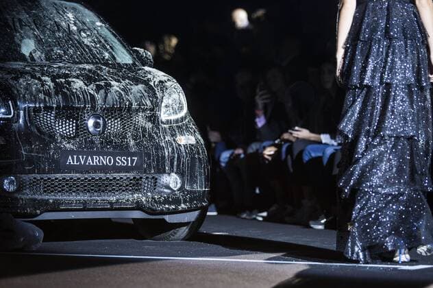 Model bei der Alvarno Fashion Show auf der Mercedes-Benz Fashion Week Madrid Spring Summer 2017. Madrid, 19.09.2016 Alvarno Model  Foto:xDyDxFotografosx xFuturexImage