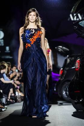 Model bei der Alvarno Fashion Show auf der Mercedes-Benz Fashion Week Madrid Spring Summer 2017. Madrid, 19.09.2016 Alvarno Model  Foto:xDyDxFotografosx xFuturexImage