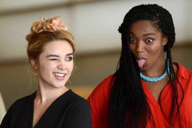 Bilder des Tages Florence Pugh und Naomi Ackie beim Photocall zu Lady Macbeth auf dem 64. Internationalen Filmfestival San Sebastian Festival Internacional de Cine de Donostia-San Sebastian, 19.09.2016 Foto:xC.xNiehausx xFuturexImage