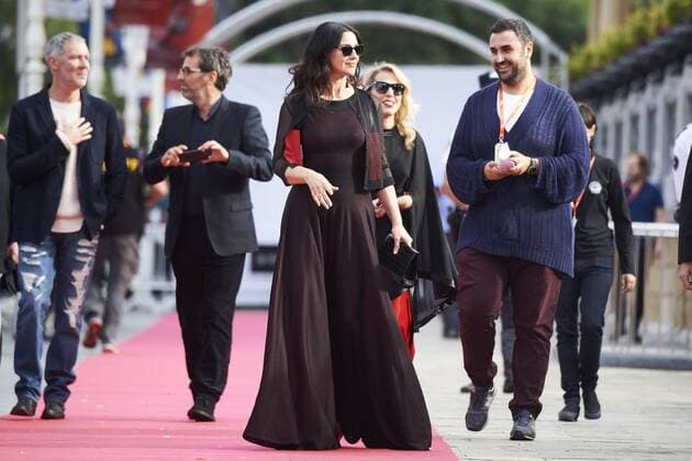 September 19, 2016 - San Sebastian, Euskadi, Spain - Monica Bellucci attend On The Milky Road premiere at Victoria Eugencia Theater during 64th San Sebastian International Film Festival on September 19 2016 in San Sebastian, Spain. San Sebastian Spain  - ZUMAg15_