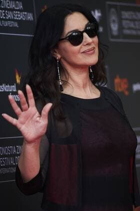 September 19, 2016 - San Sebastian, Euskadi, Spain - Monica Bellucci attend On The Milky Road premiere at Victoria Eugencia Theater during 64th San Sebastian International Film Festival on September 19 2016 in San Sebastian, Spain. San Sebastian Spain  - ZUMAg15_