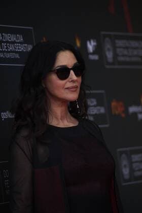 September 19, 2016 - San Sebastian, Euskadi, Spain - Monica Bellucci attend On The Milky Road premiere at Victoria Eugencia Theater during 64th San Sebastian International Film Festival on September 19 2016 in San Sebastian, Spain. San Sebastian Spain  - ZUMAg15_