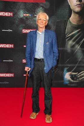 Hans-Christian Ströbele bei der Snowden Filmpremiere am 19.09.2016 in München Snowden Kino Premiere in Muenchen 2016 