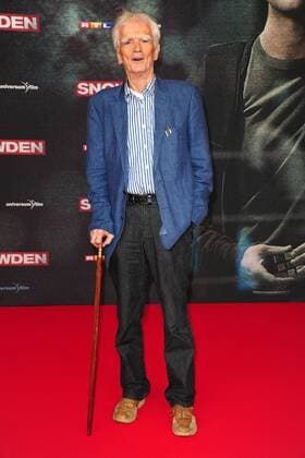 Bilder des Tages Hans-Christian Ströbele bei der Snowden Filmpremiere am 19.09.2016 in München Snowden Kino Premiere in Muenchen 2016 