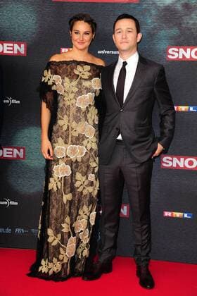 Shailene Woodley und Joseph Gordon-Levitt bei der Snowden Filmpremiere am 19.09.2016 in München Snowden Kino Premiere in Muenchen 2016 