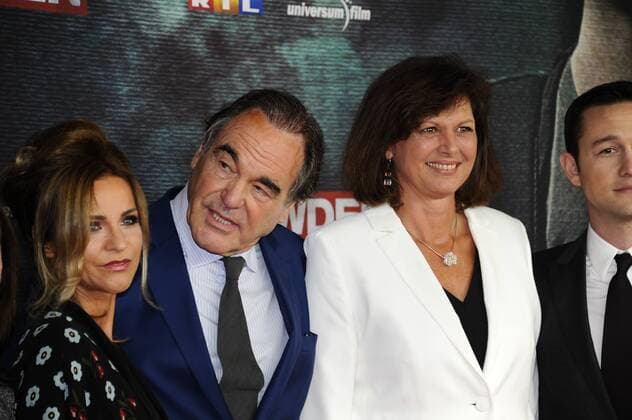 Oliver Stone und Ilse Aigner Premiere Snowden Film, Fernsehen Universum Film Mathäser Palast München 19. September 2016