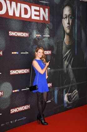 Daniela Vukovic bei der Europapremiere des Kinofilms Snowden im Mathäser Filmpalast. München, 19.09.2016 Foto:xP.xSchönbergerx xFuturexImage
