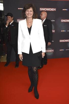 Ilse Aigner bei der Europapremiere des Kinofilms Snowden im Mathäser Filmpalast. München, 19.09.2016 Foto:xP.xSchönbergerx xFuturexImage