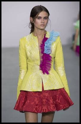 Image icensed to i-Images Picture Agency. 20 09 2016. London, United Kingdom. Emilio De La Morena show at London Fashion Week S S 2017.  xStephenxLockx xi-Imagesx IIM-13471-0001