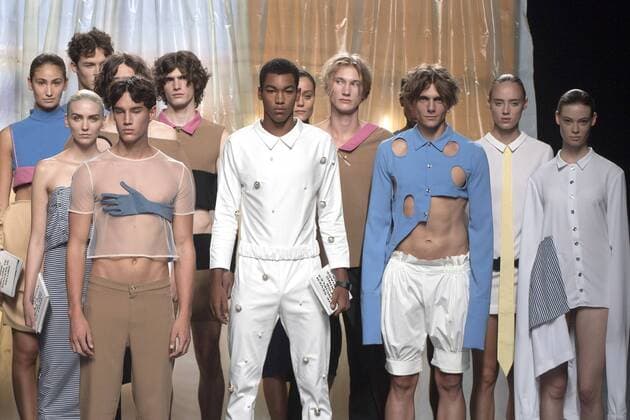 Models bei der Nouman Fashion Show auf der Mercedes-Benz Fashion Week Madrid Spring Summer 2017. Madrid, 20.09.2016 Nouman Models  Foto:xDyDxFotografosx xFuturexImage