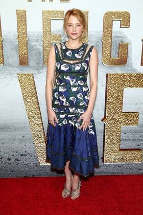Haley Bennett bei der The Magnificent Seven Film Premiere am 19.09.2016 in New York City The Magnificent Seven Filmpremiere in New York, 2016 