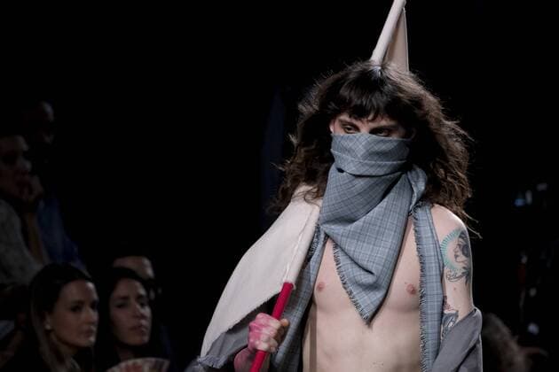 September 20, 2016 - Madrid, Spain - A models walks Turing Albec Bunsen Fashion Show at Madrid EGO Fashion Week Spring Summer 2017 18 at Ifema, on September 20, 2016, in Madrid, Spain Madrid Spain  - ZUMAn230
