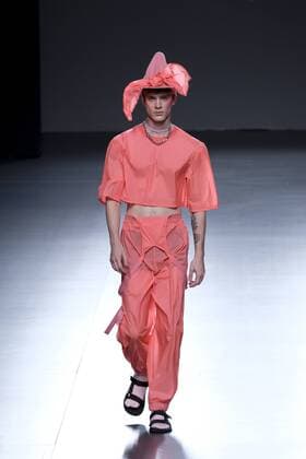 September 20, 2016 - Madrid, Spain - A models walks Turing Albec Bunsen Fashion Show at Madrid EGO Fashion Week Spring Summer 2017 18 at Ifema, on September 20, 2016, in Madrid, Spain Madrid Spain  - ZUMAn230