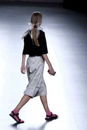 September 20, 2016 - Madrid, Spain - A models walks Turing Albec Bunsen Fashion Show at Madrid EGO Fashion Week Spring Summer 2017 18 at Ifema, on September 20, 2016, in Madrid, Spain Madrid Spain  - ZUMAn230