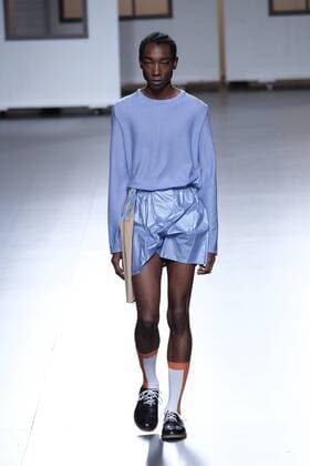 September 20, 2016 - Madrid, Madrid, Spain - A models walks Turing HABEY Fashion Show at Madrid EGO Fashion Week Spring Summer 2017 18 at Ifema, on September 20, 2016, in Madrid. Madrid Spain  - ZUMAn230