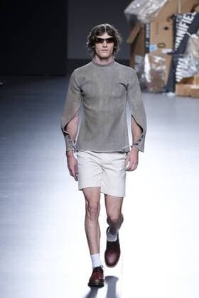 September 20, 2016 - Madrid, Madrid, Spain - A models walks during Euphemio FernoÂ¡ndez Fashion Show at Madrid EGO Fashion Week Spring Summer 2017 18 at Ifema, on September 20, 2016, in Madrid, Spain Madrid Spain  - ZUMAn230