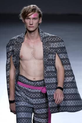 September 20, 2016 - Madrid, Spain - A models walks Turing Albec Bunsen Fashion Show at Madrid EGO Fashion Week Spring Summer 2017 18 at Ifema, on September 20, 2016, in Madrid, Spain Madrid Spain  - ZUMAn230