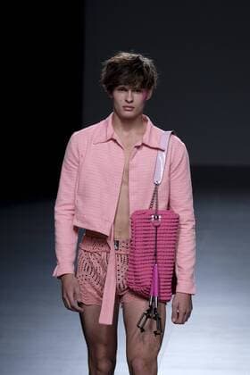 September 20, 2016 - Madrid, Spain - A models walks Turing Albec Bunsen Fashion Show at Madrid EGO Fashion Week Spring Summer 2017 18 at Ifema, on September 20, 2016, in Madrid, Spain Madrid Spain  - ZUMAn230