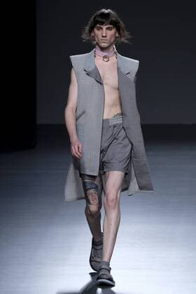 September 20, 2016 - Madrid, Spain - A models walks Turing Albec Bunsen Fashion Show at Madrid EGO Fashion Week Spring Summer 2017 18 at Ifema, on September 20, 2016, in Madrid, Spain Madrid Spain  - ZUMAn230