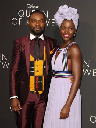 September 20, 2016 - Hollywood, CA, United States - 20 September 2016 - Hollywood, California - David Oyelowo and Lupita NyongÃ¢â‚¬â„¢o. Ã¢â‚¬Å Queen Of KatweÃ¢â‚¬Â Los Angeles Premiere held at the El Capitan Theater in Hollywood. Photo Credit: AdMedia Hollywood United States - ZUMAa123