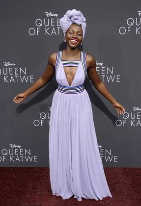 Lupita Nyong o QUEEN OF KATWE FILM PREMIERE Hollywood Patrick Rideaux PicturePerfect