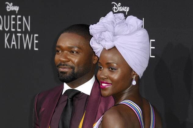 David Oyelowo & Lupita Nyong o QUEEN OF KATWE FILM PREMIERE Hollywood Patrick Rideaux PicturePerfect