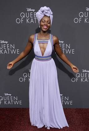 Lupita Nyong o QUEEN OF KATWE FILM PREMIERE Hollywood Patrick Rideaux PicturePerfect