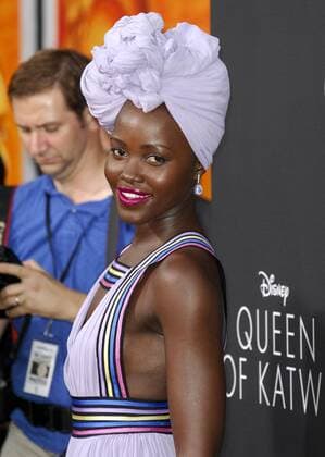 Lupita Nyong o QUEEN OF KATWE FILM PREMIERE Hollywood Patrick Rideaux PicturePerfect