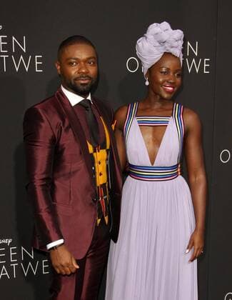 September 20, 2016 - Hollywood, CA, United States - 20 September 2016 - Hollywood, California - David Oyelowo and Lupita NyongÃ¢â‚¬â„¢o. Ã¢â‚¬Å Queen Of KatweÃ¢â‚¬Â Los Angeles Premiere held at the El Capitan Theater in Hollywood. Photo Credit: AdMedia Hollywood United States - ZUMAa123