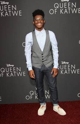 September 20, 2016 - Hollywood, CA, United States - 20 September 2016 - Hollywood, California - Kamil McFadden. Ã¢â‚¬Å Queen Of KatweÃ¢â‚¬Â Los Angeles Premiere held at the El Capitan Theater in Hollywood. Photo Credit: AdMedia Hollywood United States - ZUMAa123