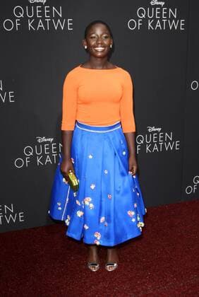 September 20, 2016 - Hollywood, CA, United States - 20 September 2016 - Hollywood, California - Madina Nalwanga. Ã¢â‚¬Å Queen Of KatweÃ¢â‚¬Â Los Angeles Premiere held at the El Capitan Theater in Hollywood. Photo Credit: AdMedia Hollywood United States - ZUMAa123