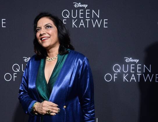 Director Mira Nair attends the premiere of her new motion picture biographical sport drama Queen of Katwe at the El Capitan Theatre in the Hollywood section of Los Angeles on September 20, 2016.  LAP2016092035 JIMxRUYMEN