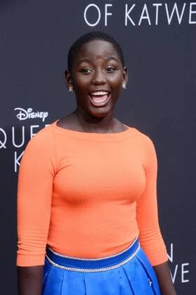 Cast member Madina Nalwanga attends the premiere of the motion picture biographical sport drama Queen of Katwe at the El Capitan Theatre in the Hollywood section of Los Angeles on September 20, 2016.  LAP2016092045 JIMxRUYMEN