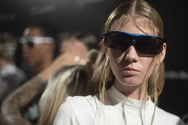 Kelsey Close backstage bei der Euphemio Fernandez Fashion Show auf der Mercedes-Benz Fashion Week Madrid Spring Summer 2017. Madrid, 20.09.2016 Kelsey Close  Foto:xDyDxFotografosx xFuturexImage