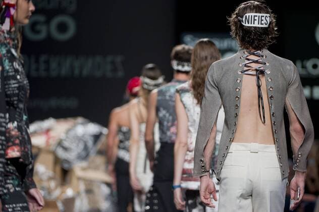 Models bei der Euphemio Fernandez Fashion Show auf der Mercedes-Benz Fashion Week Madrid Spring Summer 2017. Madrid, 20.09.2016 Euphemio Fernandez Models  Foto:xDyDxFotografosx xFuturexImage