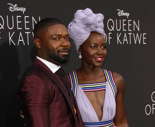 September 20, 2016 - Hollywood, CA, United States - 20 September 2016 - Hollywood, California - David Oyelowo and Lupita NyongÃ¢â‚¬â„¢o. Ã¢â‚¬Å Queen Of KatweÃ¢â‚¬Â Los Angeles Premiere held at the El Capitan Theater in Hollywood. Photo Credit: AdMedia Hollywood United States - ZUMAa123